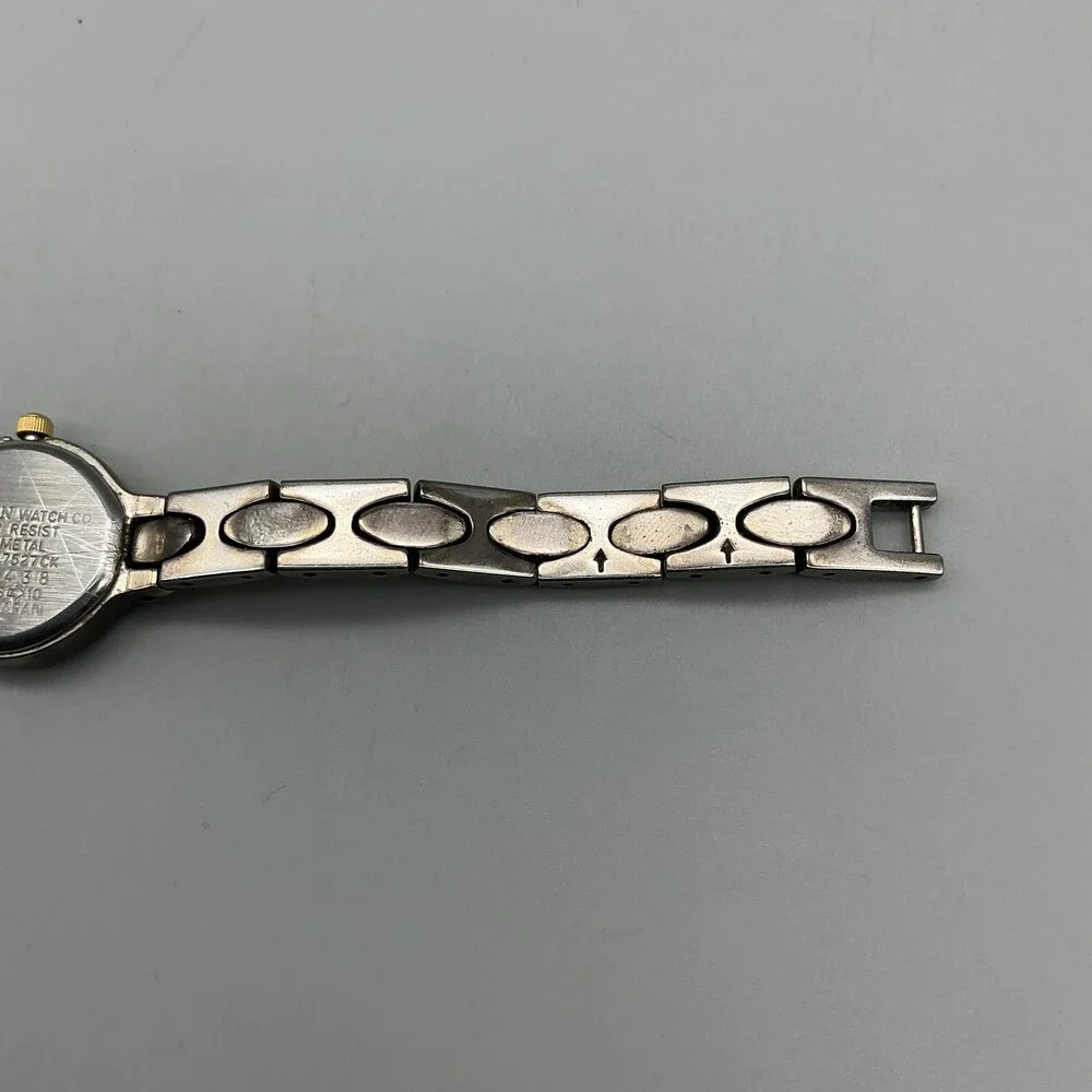 Citizen Womens Watch 20mm White Dial Two Tone 5920-K17527 New Battery 5.75